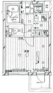 ルーブル本駒込【3階】の間取り