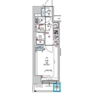 REXZY KIYOSUMI-SHIRAKAWA【6階】の間取り