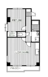 東京都板橋区本町【マンション】の間取り