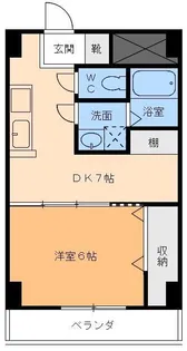 ライブタウン高砂【6階】の間取り