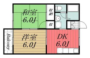 千葉県大網白里市みずほ台1【アパート】の間取り