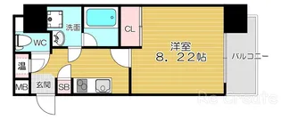 大阪府大阪市天王寺区生玉町【マンション】の間取り