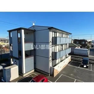 栃木県宇都宮市平松本町【アパート】の外観