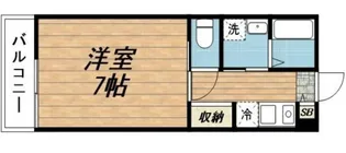 ボナフォルトゥーナ【4階】の間取り