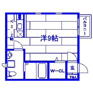 ポラリス【2階】の間取り