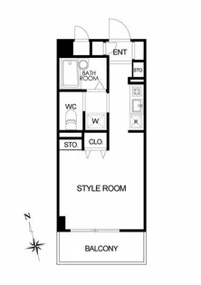 神奈川県横浜市南区永田東1【マンション】の間取り