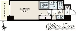 S-RESIDENCE岡崎公園aureate【8階】の間取り
