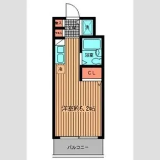 プライムアーバン武蔵野ヒルズB棟【2階】の間取り