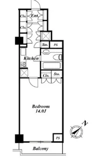 KDX代官山レジデンス【3階】の間取り