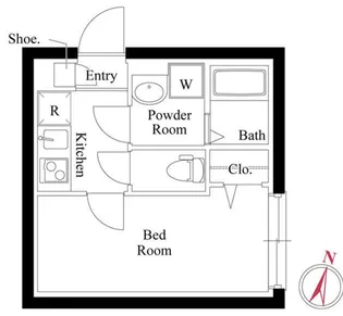 Mステージ志村坂上【4階】の間取り