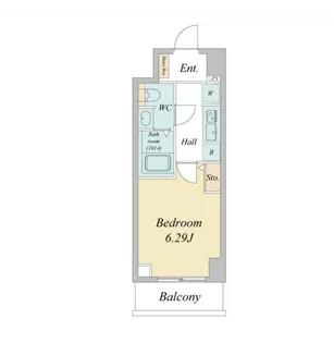 グランカーサさいたま新都心【4階】の間取り