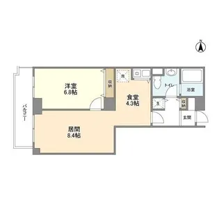 グランド スポット【4階】の間取り