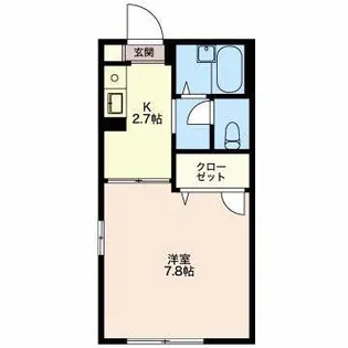 クレール?【1階】の間取り