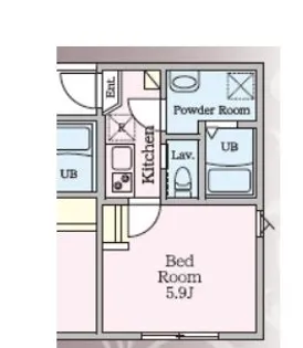 マックスメゾン上大岡【1階】の間取り