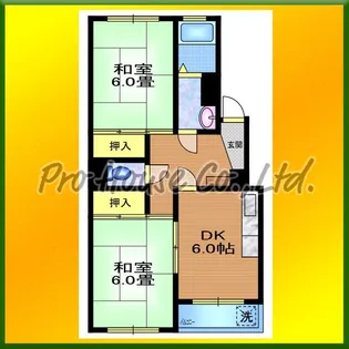 バームハイツ松尾【3階】の間取り