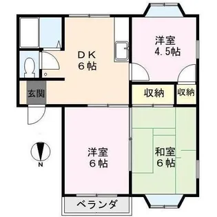 コトーイノウエ【2階】の間取り
