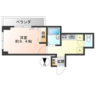 バムブーグラス【2階】の間取り