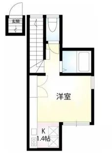 FAIR新小岩east【2階】の間取り