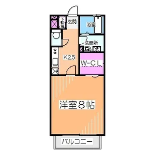 ボナールハイム【2階】の間取り