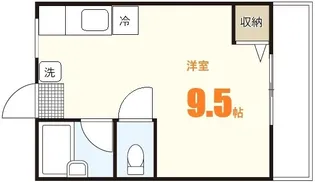 ブルックハウス【1階】の間取り