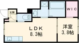 kukuna西蒲田A・B【1階】の間取り