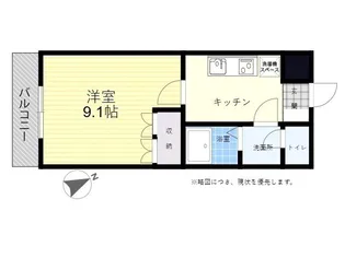 パジェール パークサイド【2階】の間取り