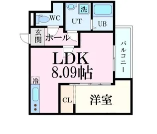 セブンプロート串戸【2階】の間取り