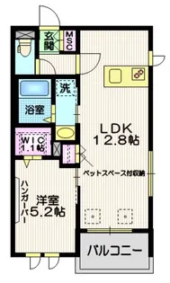 アルバ大井【2階】の間取り
