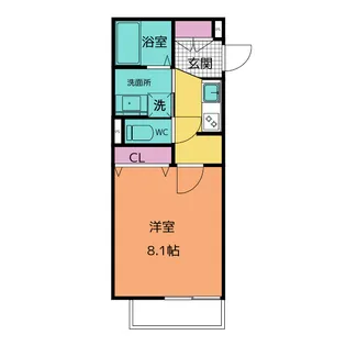 セルカ八事【3階】の間取り