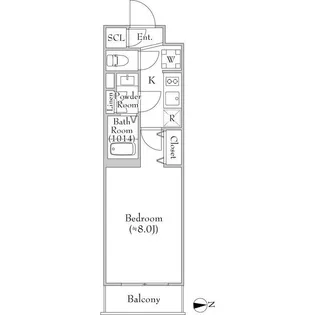 レクシード目白【4階】の間取り