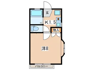 ステラハイツ【2階】の間取り