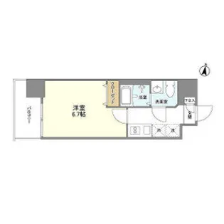 アルファコート西川口23【3階】の間取り
