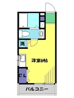 バーン栄【4階】の間取り
