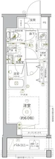 Le a MARKS横濱弐番館【4階】の間取り