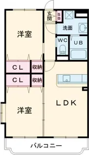 アマネセルAy【3階】の間取り