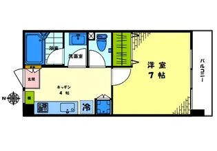 サンハイツ【2階】の間取り