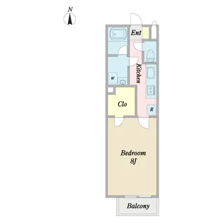 ビューラ【3階】の間取り