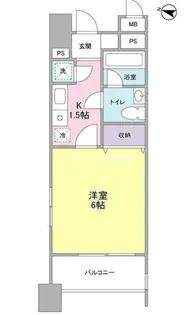 ロネスタR文京護国寺【2階】の間取り