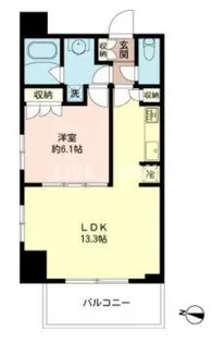 MFPRコート木場公園【4階】の間取り