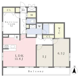Stella・F【1階】の間取り