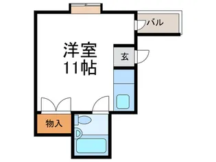 ポーシェ御前川崎ビル【3階】の間取り