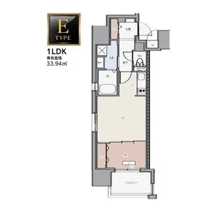 Nudge’one.千代県庁口【11階】の間取り