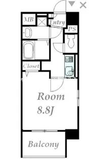 ノールお茶の水【4階】の間取り
