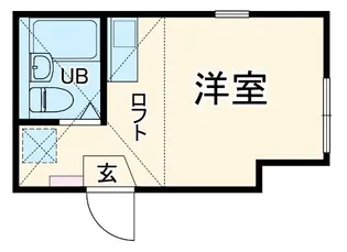 ユナイト井土ヶ谷スウィーツベリーオペラ【2階】の間取り