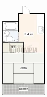 ソフィアマンション【5階】の間取り