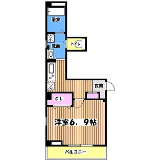 グレースメゾン【1階】の間取り