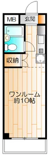 ベルヴュ日吉【2階】の間取り