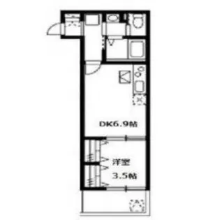 クレア与野本町【1階】の間取り