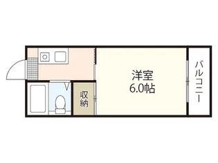 ライフワン美の里One【2階】の間取り