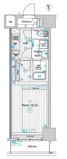 ブライズ亀戸DUE【8階】の間取り